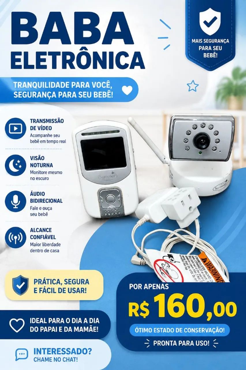 Camera baba eletrônica 