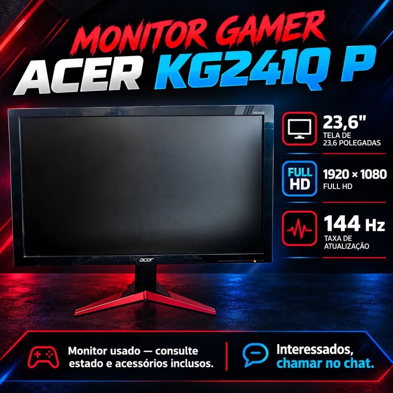 Monitor gamer 