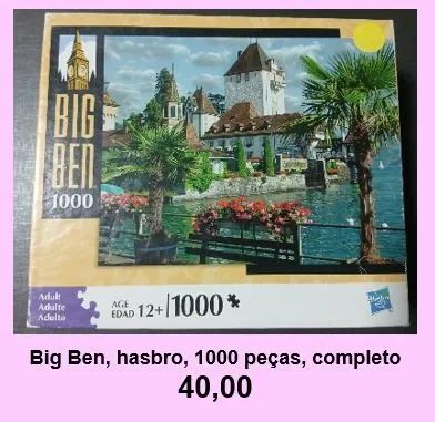Quebra cabeça 1000 big ben