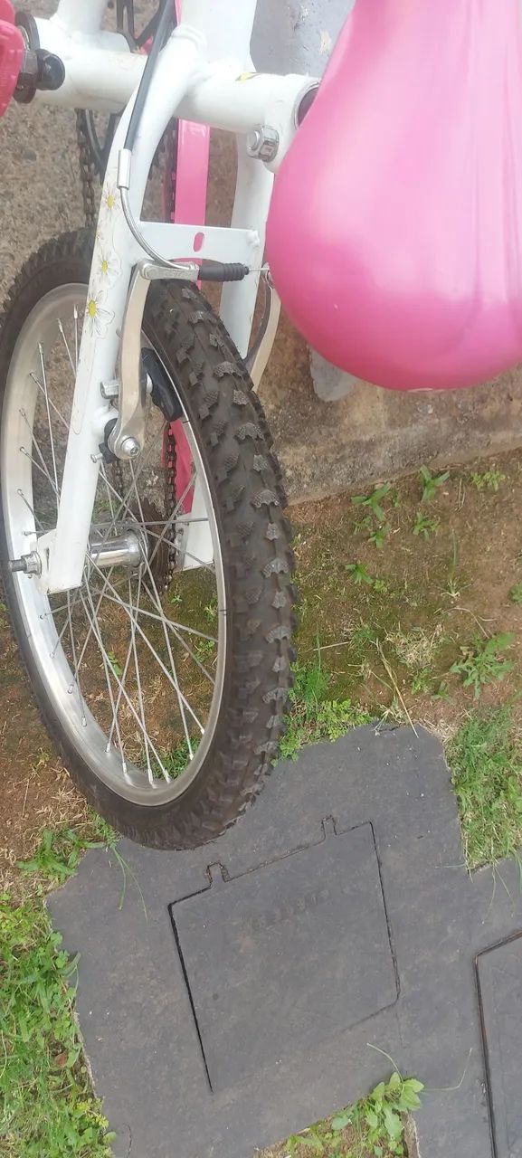 Bicicletas infantis - Caloi Ceci Aro 20 e BTWin Aro 16 - Foto 4
