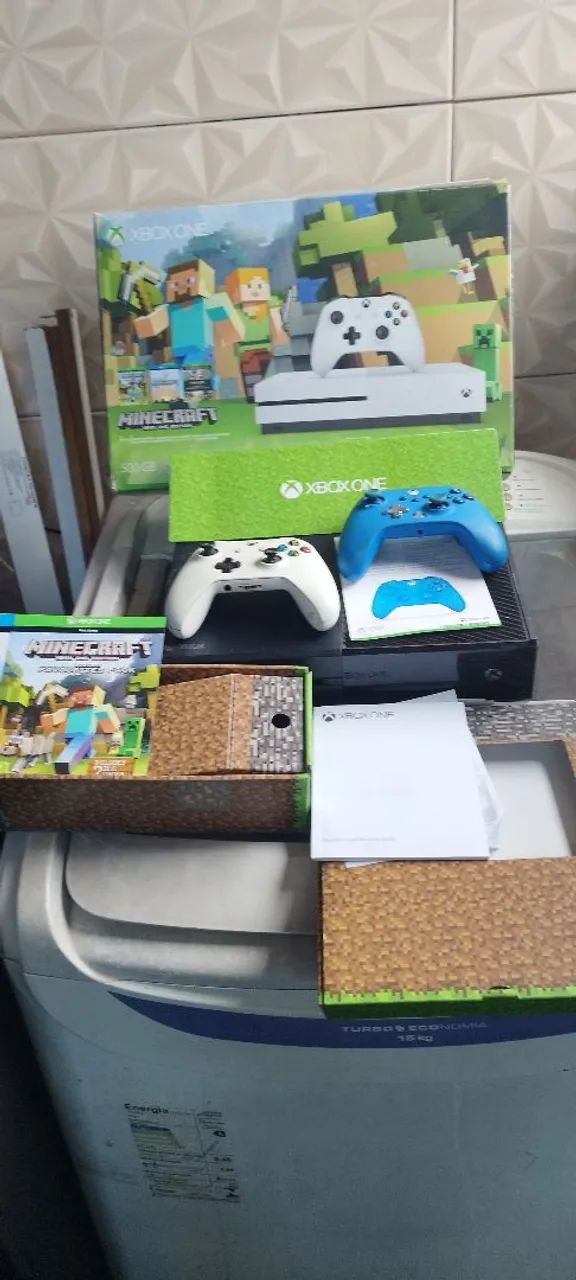 ?Console Xbox One 500GB Linha mini craft (100% original) - Foto 3