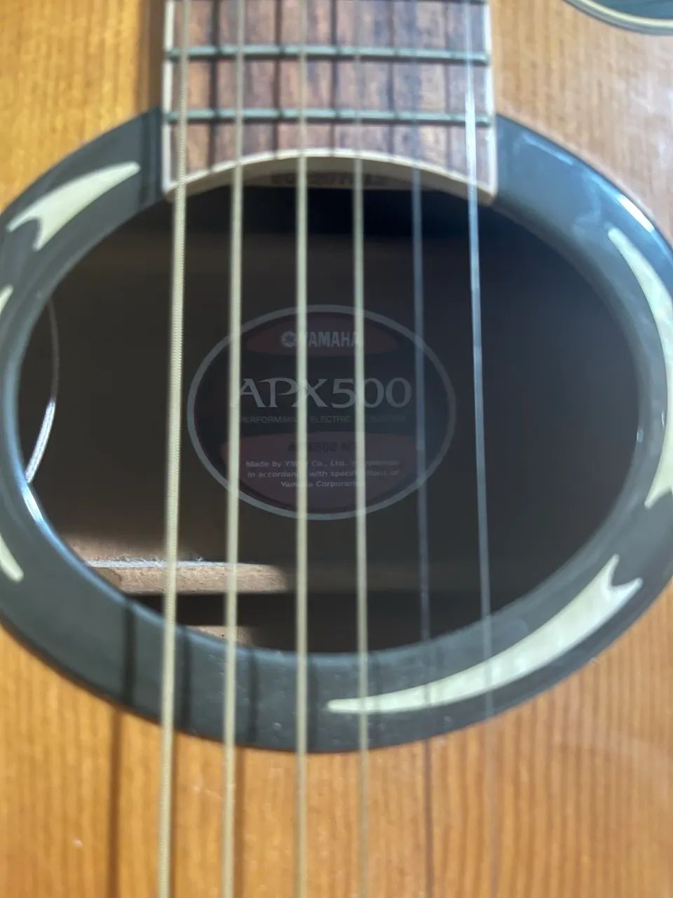 Violão Yamaha Apx 500 usado - Foto 5