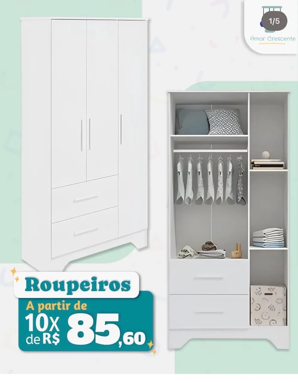 Vende- se guarda roupa 
