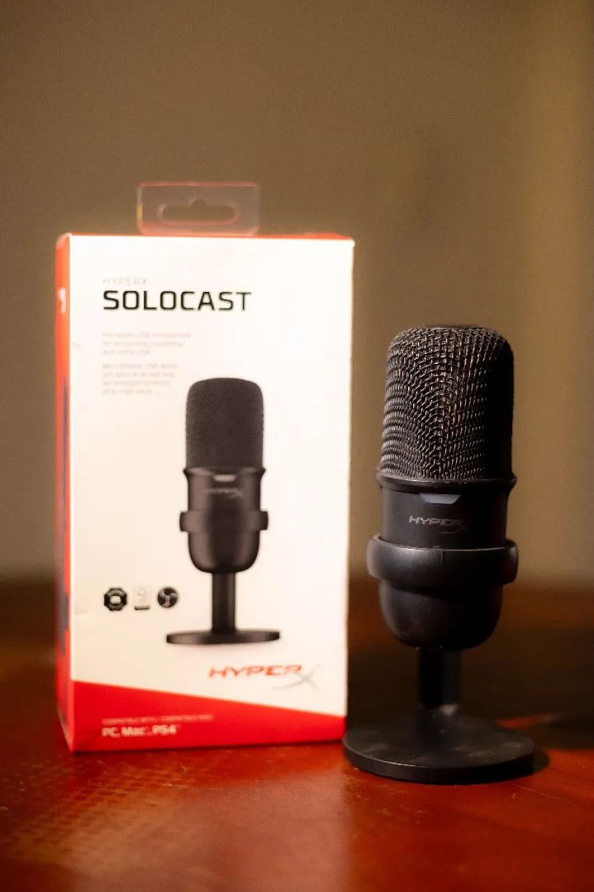 MICROFONE HYPERX SOLO CAST