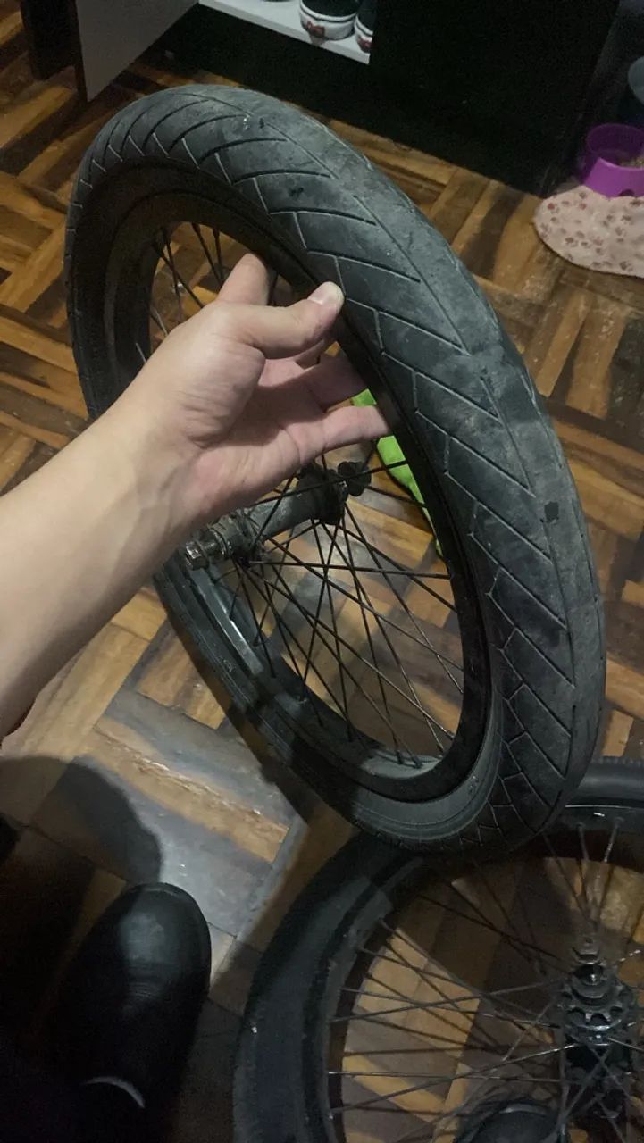 Roda + mesa bmx - Foto 2