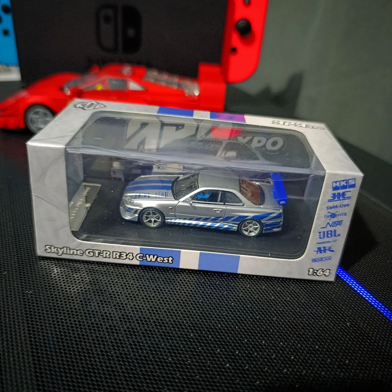Miniatura Nissan Skyline GTR R34 Velozes e Furiosos - Hobbies e