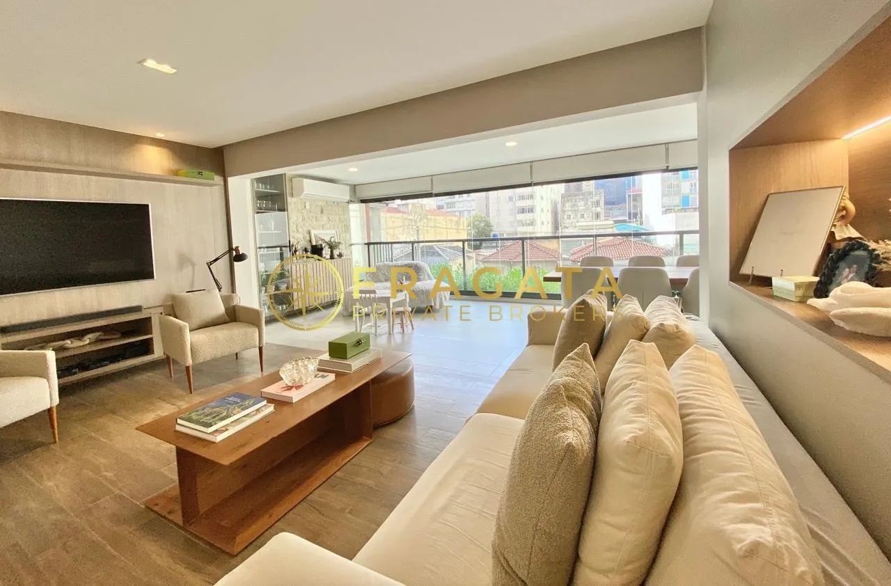 Apartamento a venda com varanda gourmet, 3 suítes, 2 vagas 162 m2 area util,Pinheiros Sao  - Foto 2