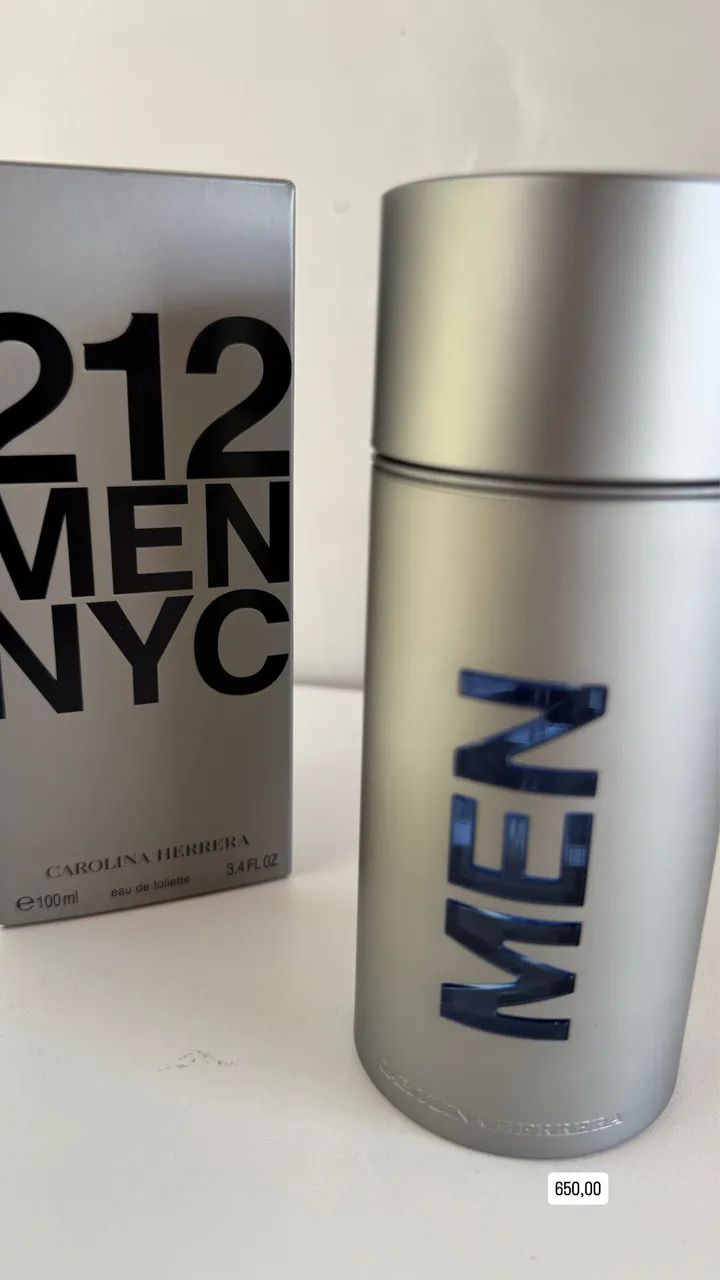 Perfume Carolina Herrera 212 Men NYC Masculino 100ml