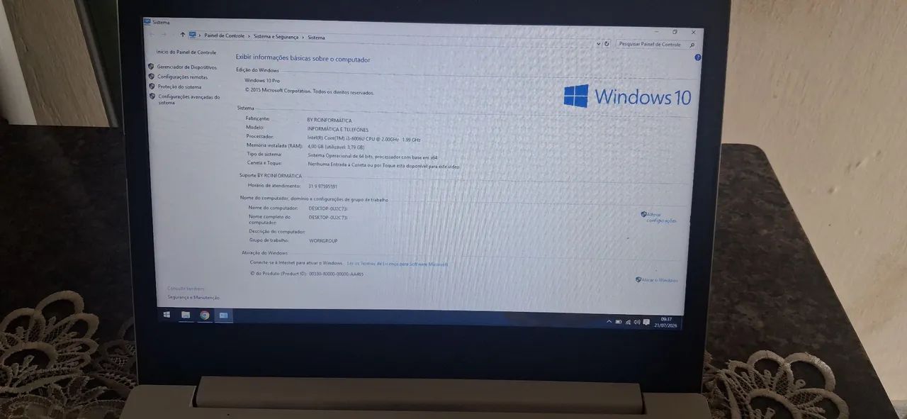 Notebook Lenovo - Processador Intel i3  - Foto 4