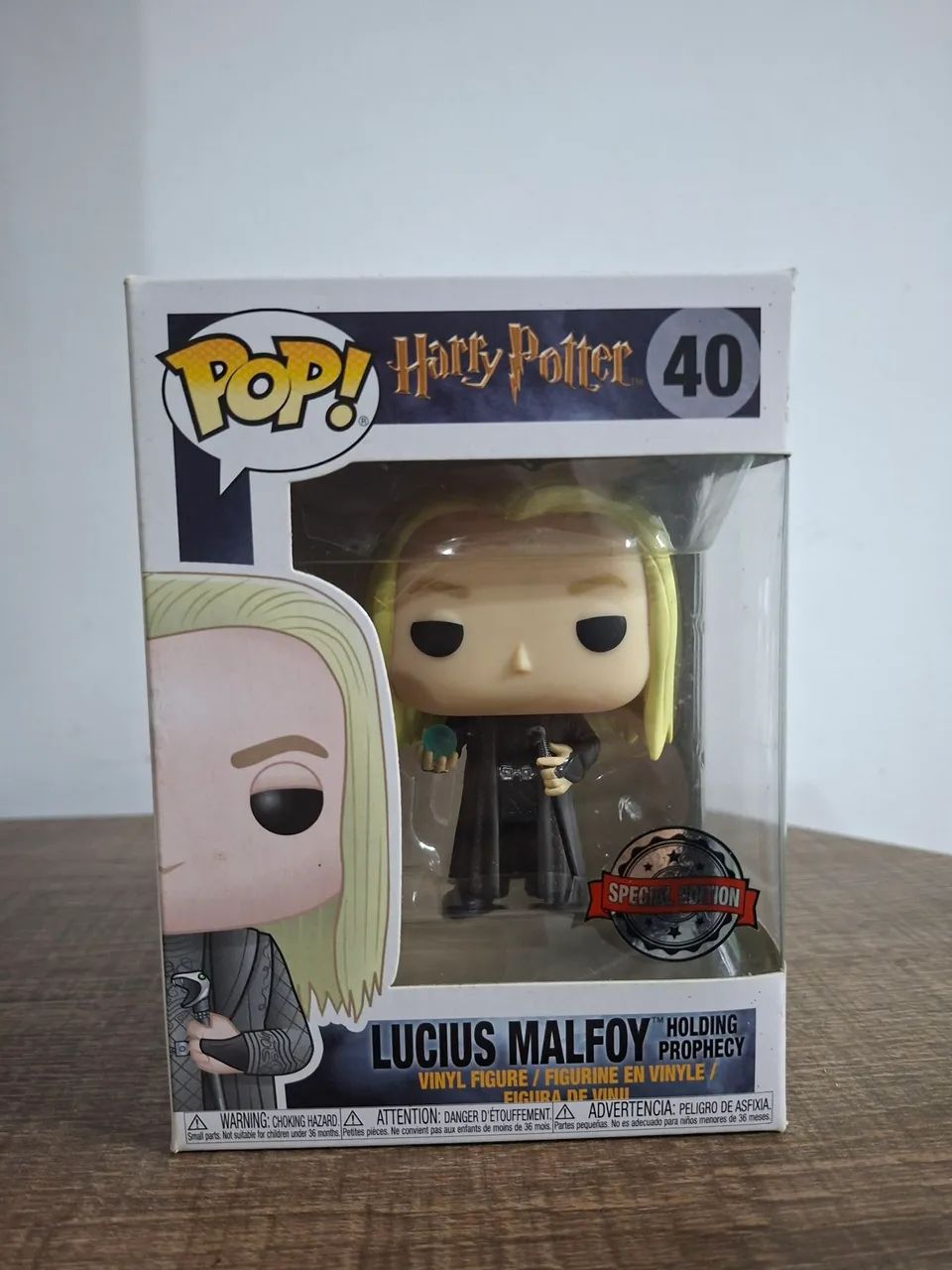 Funko Pop Lucius Malfoy 40 - Harry Potter - Brinquedos e Jogos