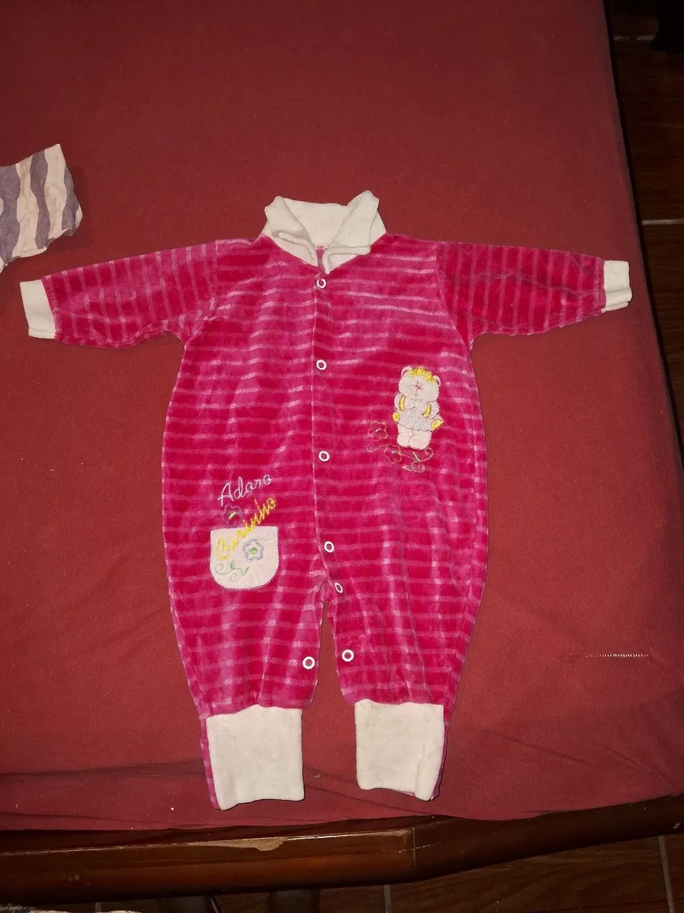 Roupinha para neném menina 4 peças 