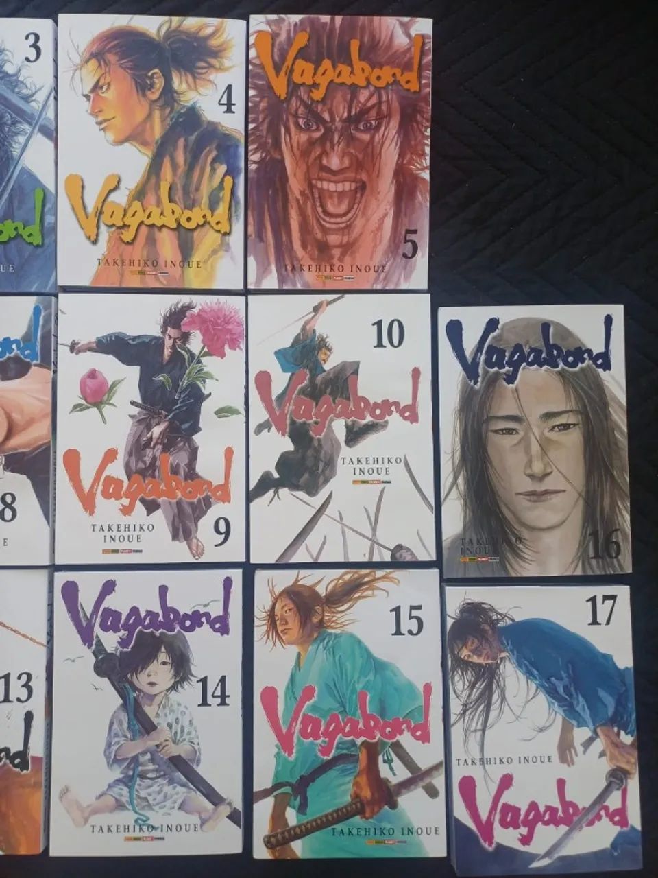Vagabond - vols. 1 ao 17 - Panini - Foto 4