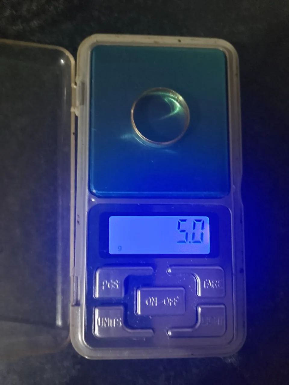 Aliança de ouro 18k maciça 
