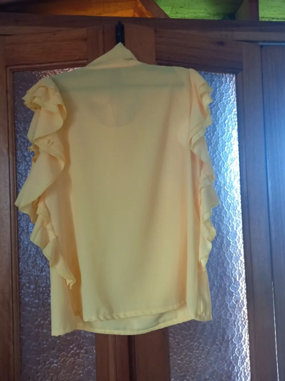 Blusa com babados