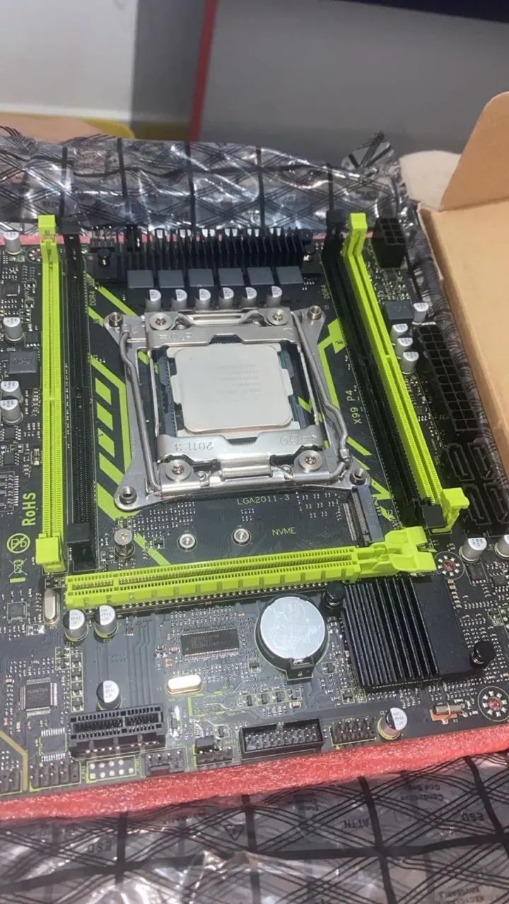 PLACA MÃE,xeon2650v4.   Nunca usada!! - Foto 2