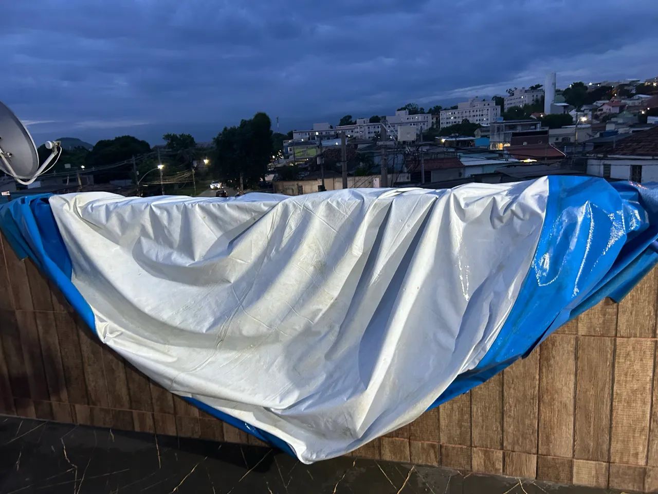 Piscina redonda de 5.500 litros 
