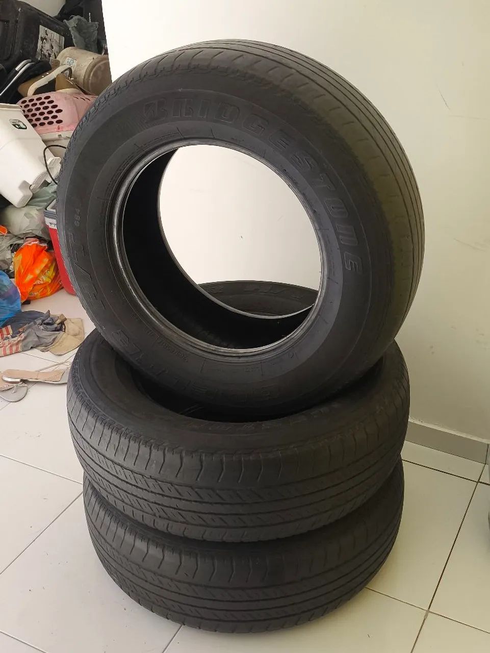 Pneu de camionete usado aro 17 - Foto 2