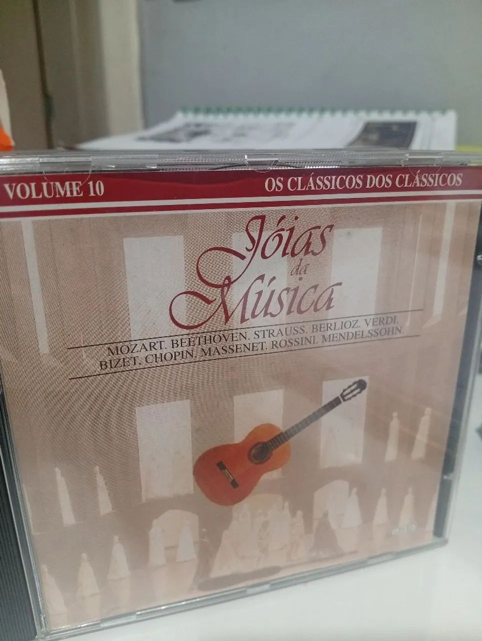 CDs de música clássica .