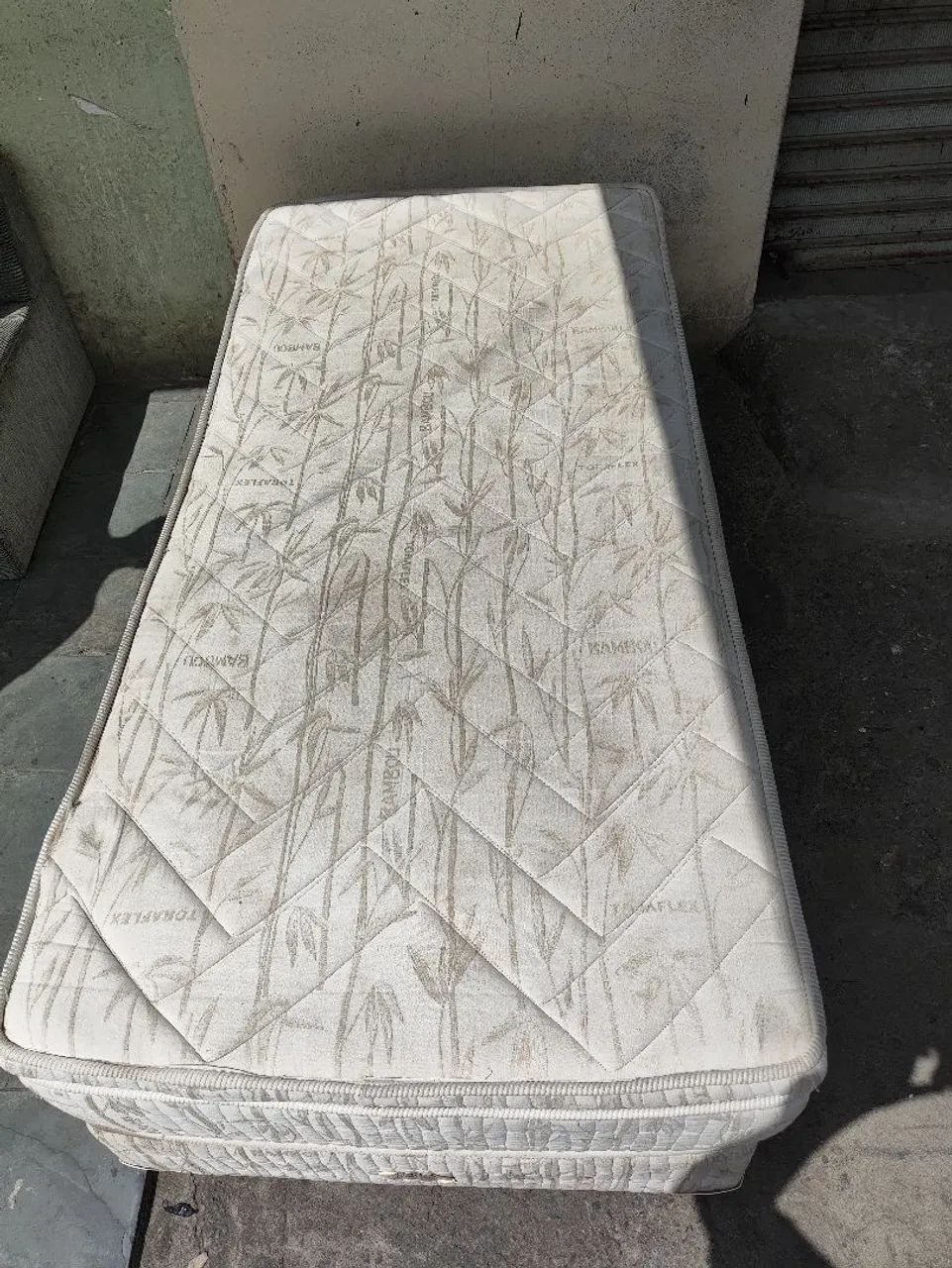 cama box de solteiro completa (base + colchão) - Foto 5