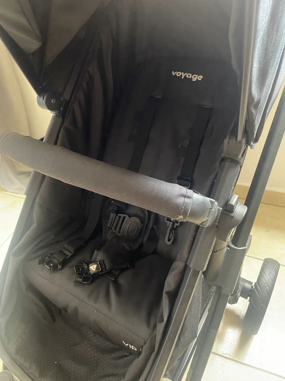 Carrinho de bebê com bebê conforto e Moisés  - Foto 3