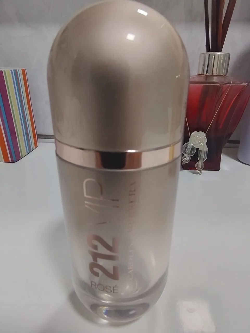 Frasco Perfume Carolina Herrera Vip Rosé  - Foto 4