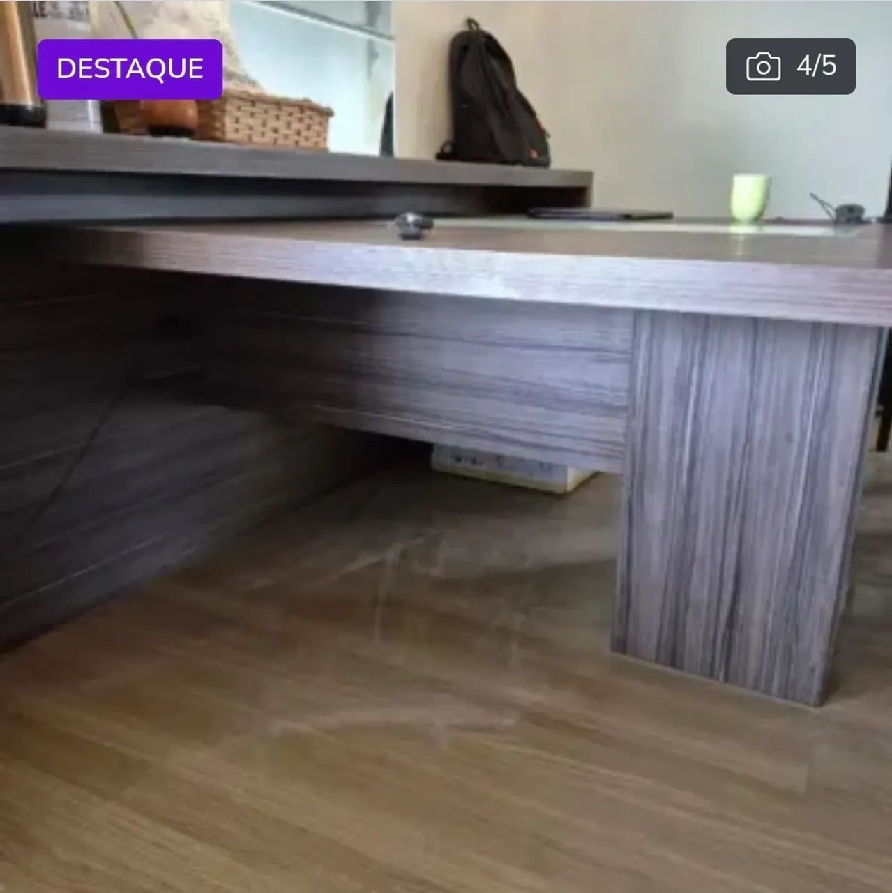 Vendo Mesa com 6 cadeiras +painel +espelho - Foto 5
