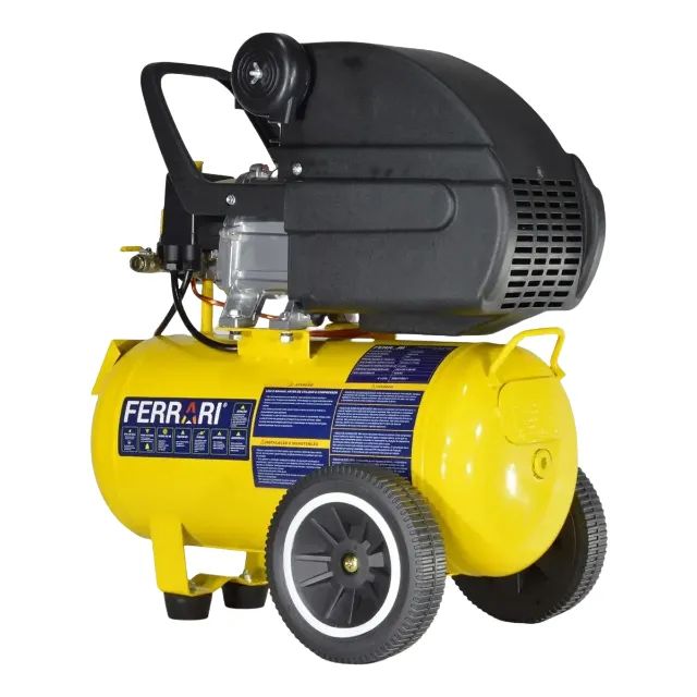 Compressor de Ar Ferrari Mega Air CFC 8,6 Pés 24L 2HP - Foto 4