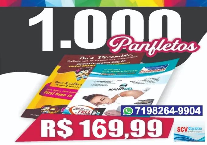 1.000 Panfletos 170,00 - Foto 2
