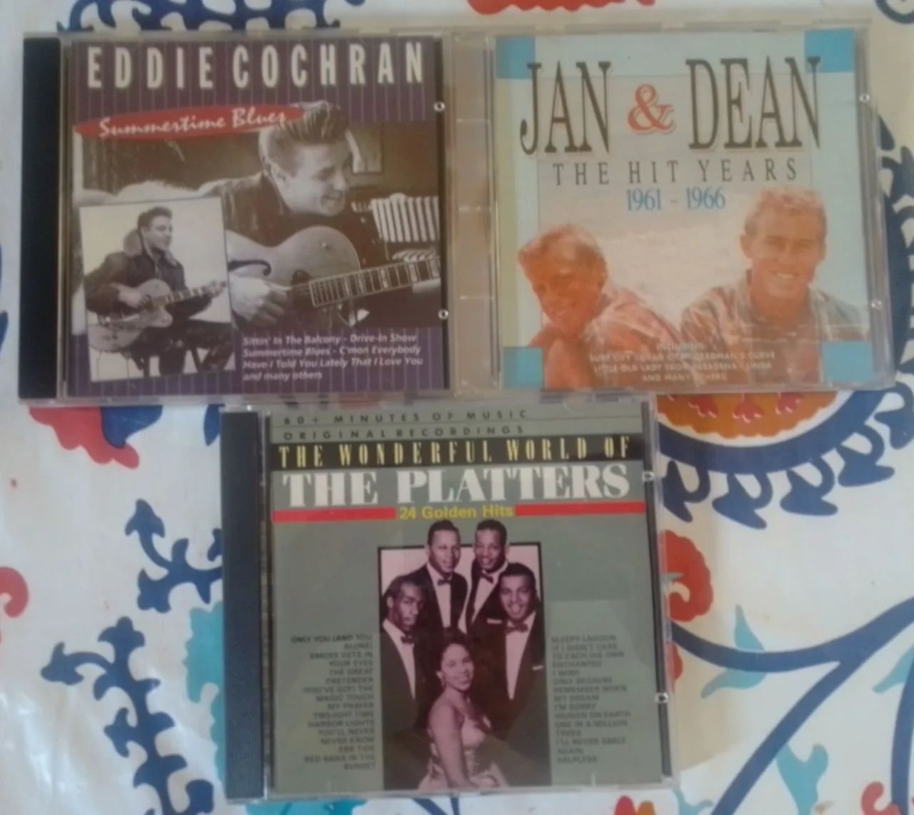 CDS ROCK 50 /60's lote 9 cds - Foto 2