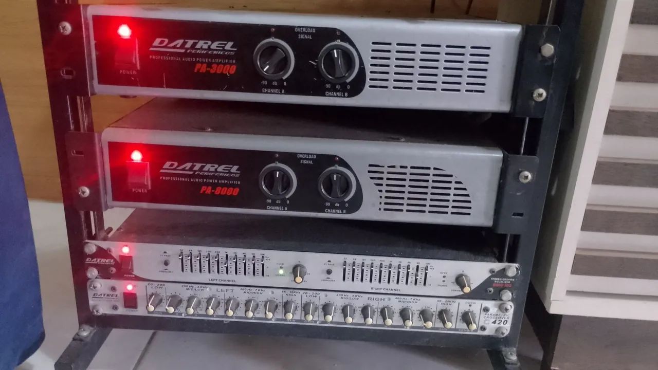 Rack de som completo profissional  - Foto 5