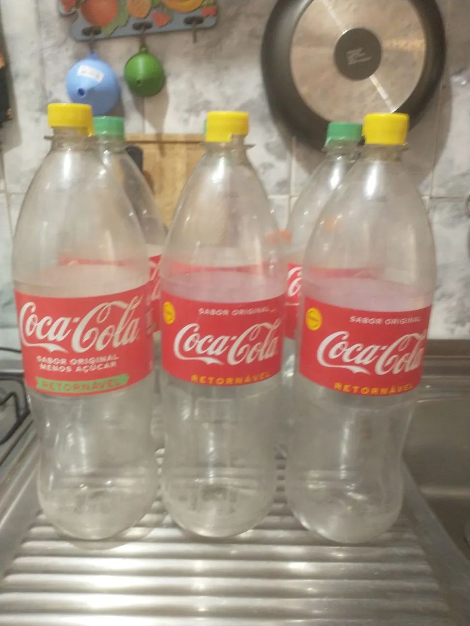 Vasilhames de Coca Cola Retornável 