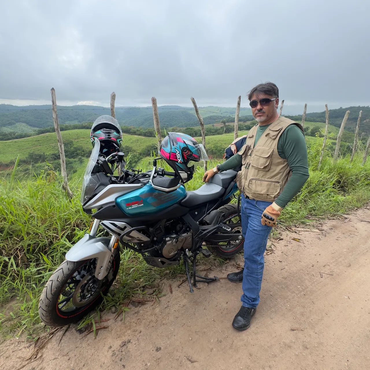 Vendo SBM 600 T 2026 melhor que Honda NX500, Kawasaki Versys 650 e Morini X-Cape 650, - Foto 5
