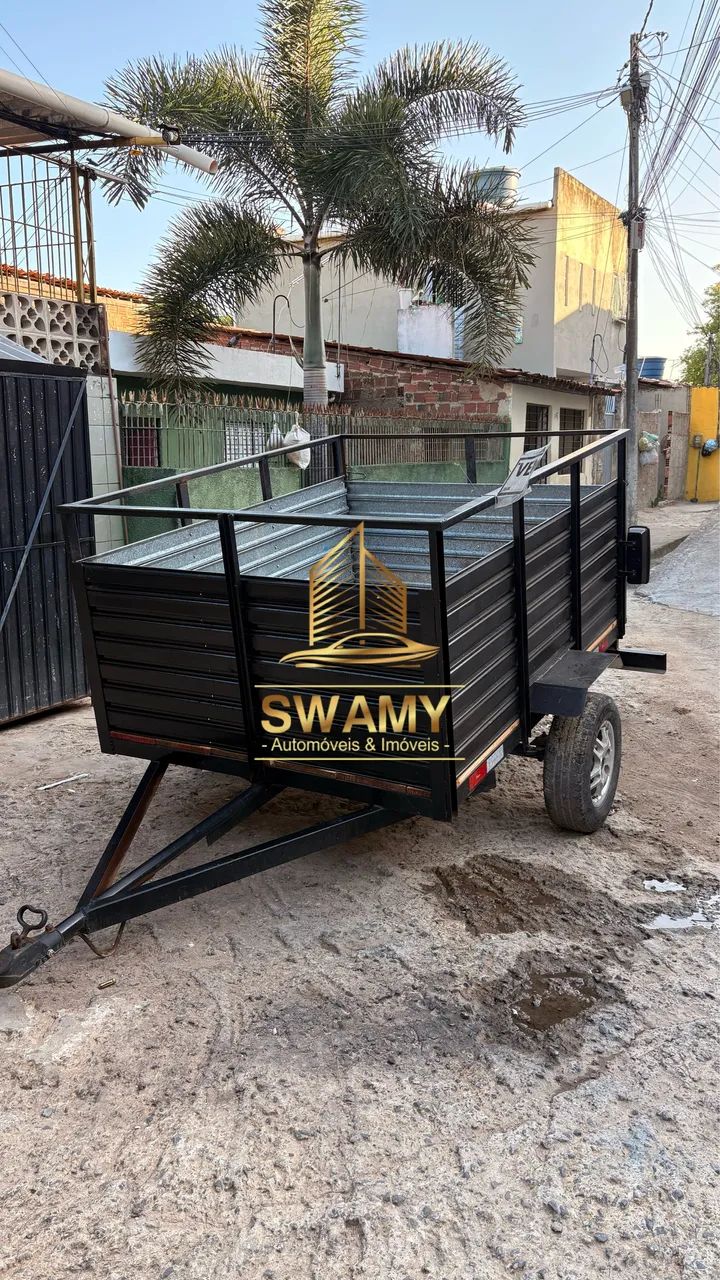Carroça Reboque Nova! Já Transferida Para Seu Nome - Pronta Para Trabalhar - Foto 3