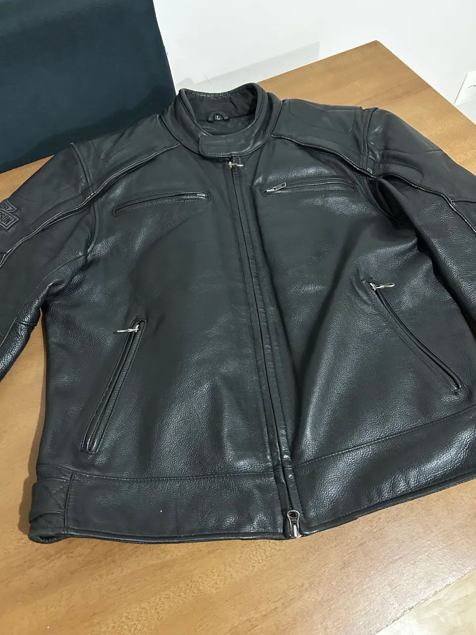 Jaqueta Couro Harley Davidson Black Skull - Foto 5