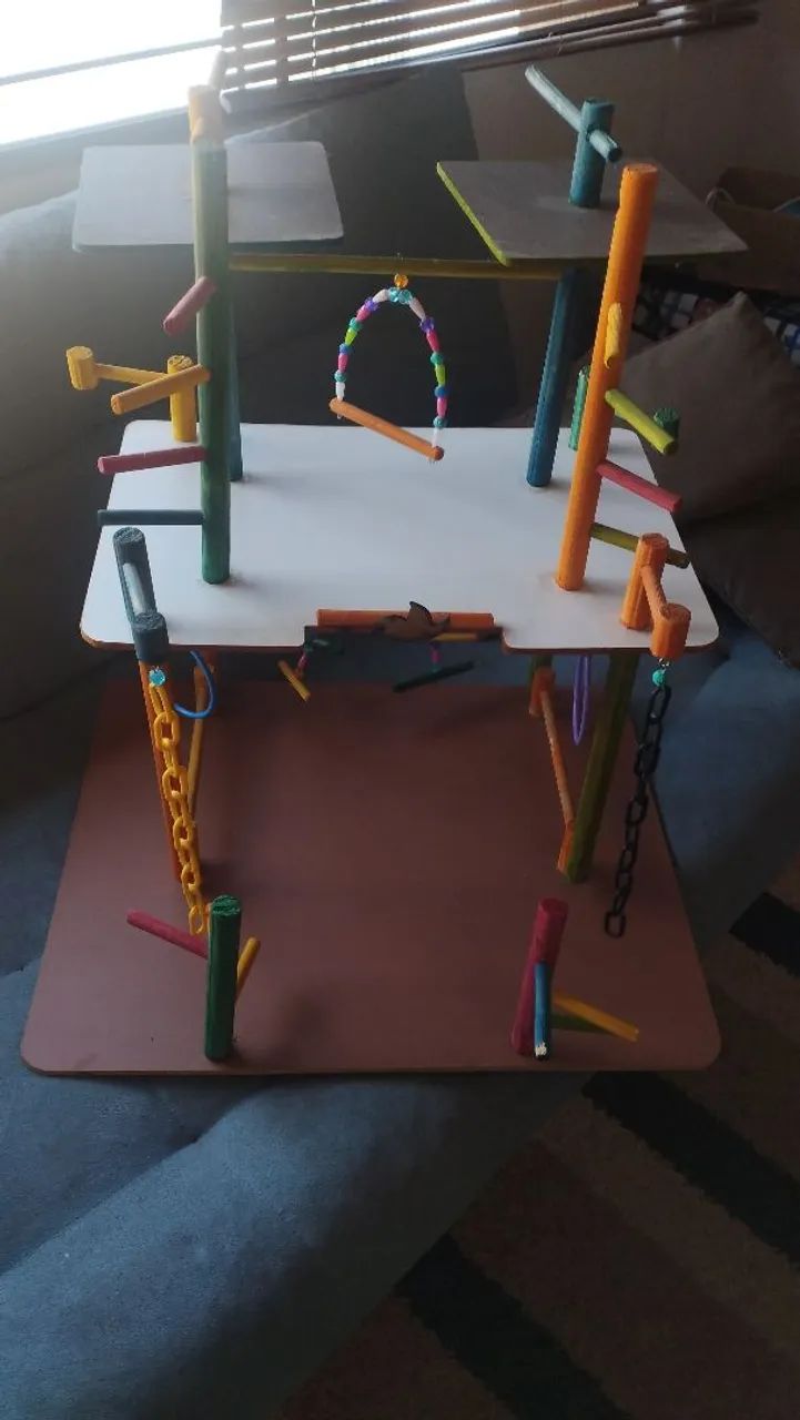 puleiro para pássaros