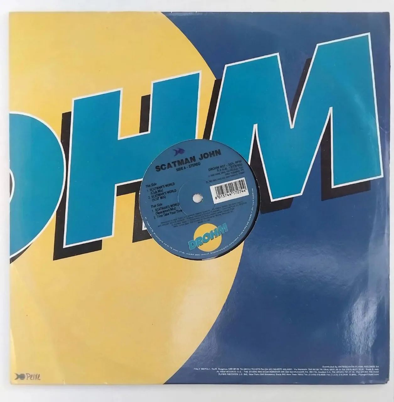 Disco de Vinil Scatman John - Scatman's World 12 Polegadas Single Importado Itália 1995 - Foto 2