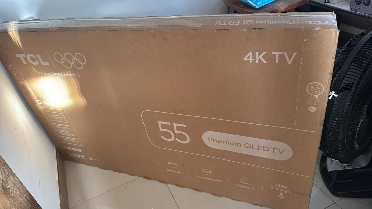 Tv TCL 55 polegadas lacrada 