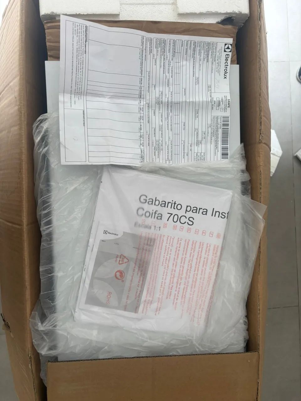 Coifa de Parede Eletrolux 70CS inox  - Foto 4