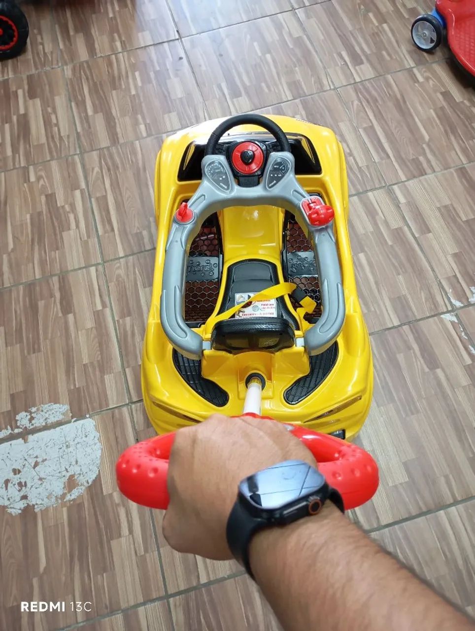 Carrinho de Empurra e Pedala  - Foto 4