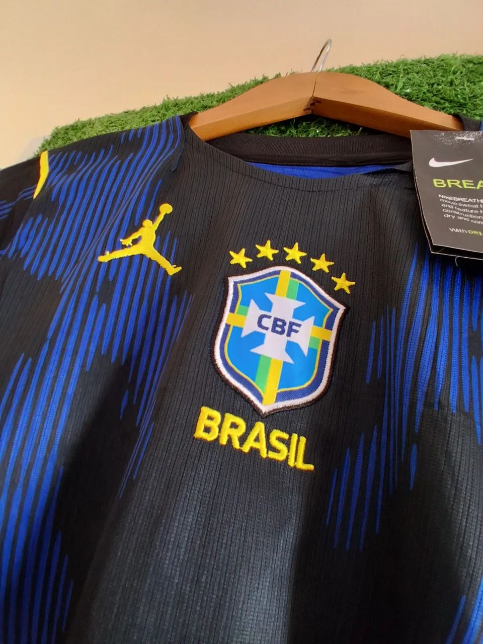 Kit infantil azul Brasil Copa de 2026 - Foto 2