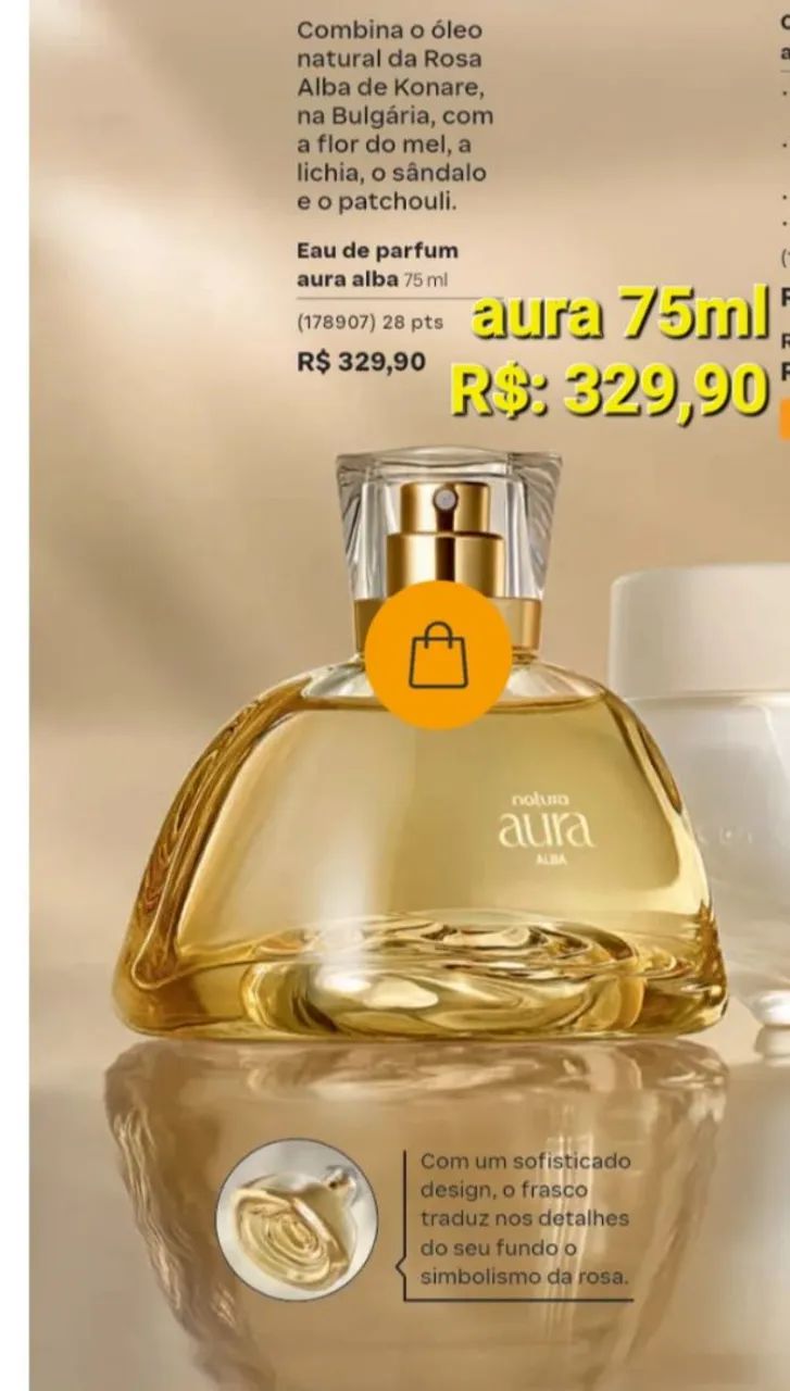 Perfume aura 75ml natura 