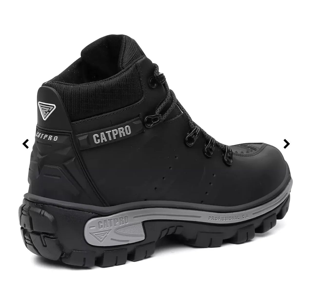 Bota Saara com C.A em Couro Legítimo - Preto C.A. 50.885 - Foto 2