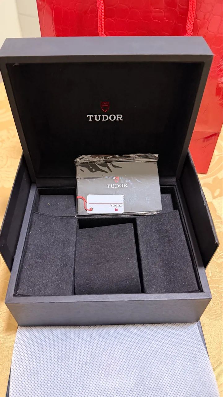 Caixa relógio Tudor completa - Foto 4
