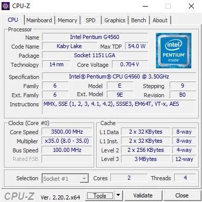 Processador Intel Pentium G4560 - 3.50GHz (Socket LGA 1151) - Foto 3