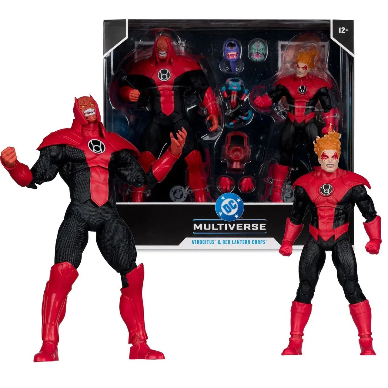 Green Lantern DC Multiverse Atrocitus & Red Lantern Corps Action Figure Two-Pack Mcfarlane - Foto 2