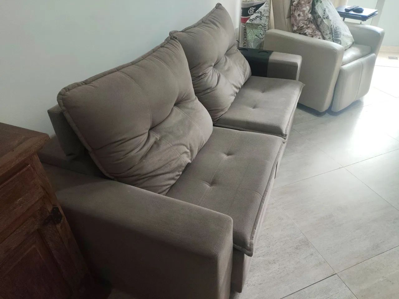 Sofá cama - 2 lugares 2m largura total