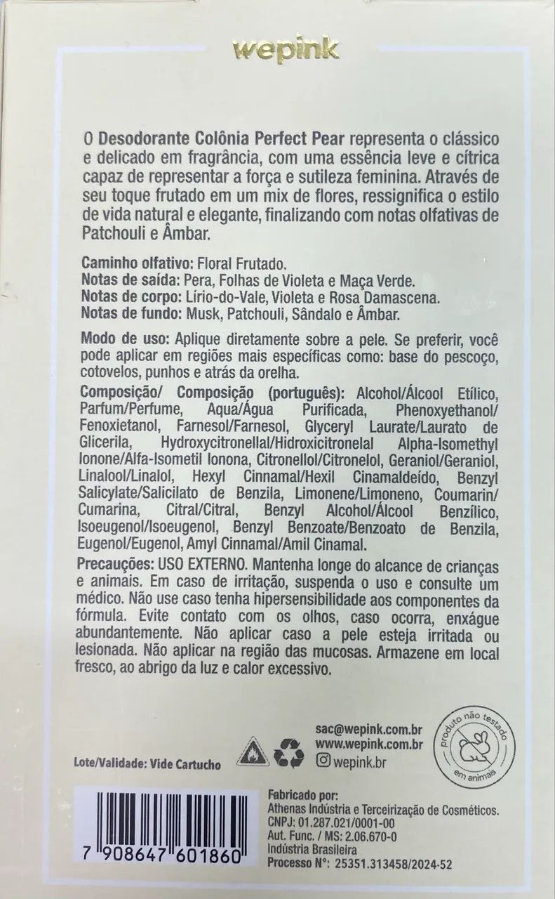 Perfume WE pink Perfect Pear - Foto 4