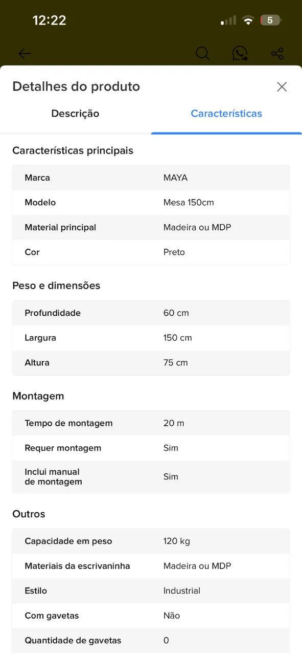 Escrivaninha  - Foto 3