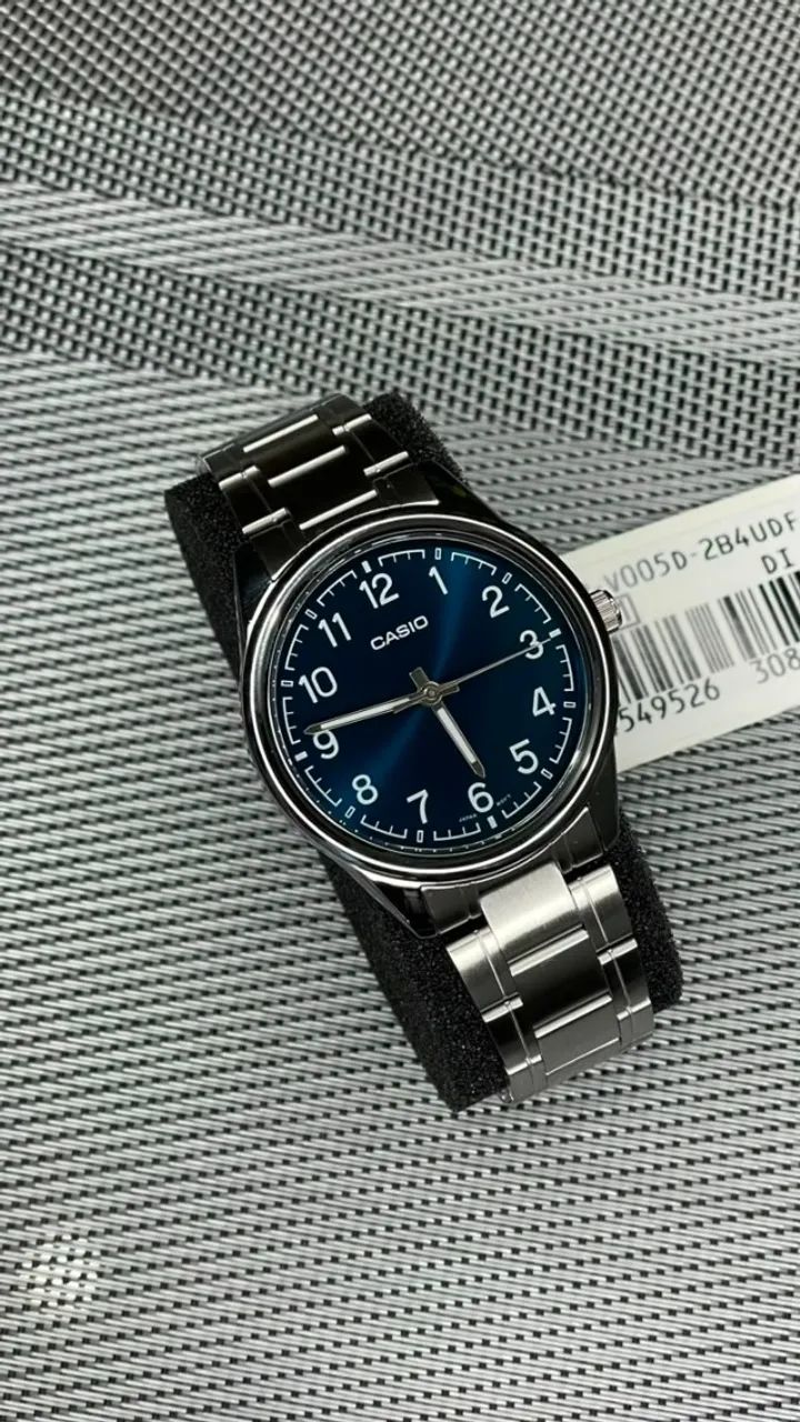 Relógio Casio MTP-V005D-2B4UDF (Novo na caixa)