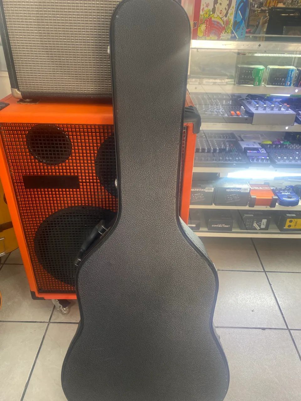 Case estojo violão top de linha sólid sound - Foto 3